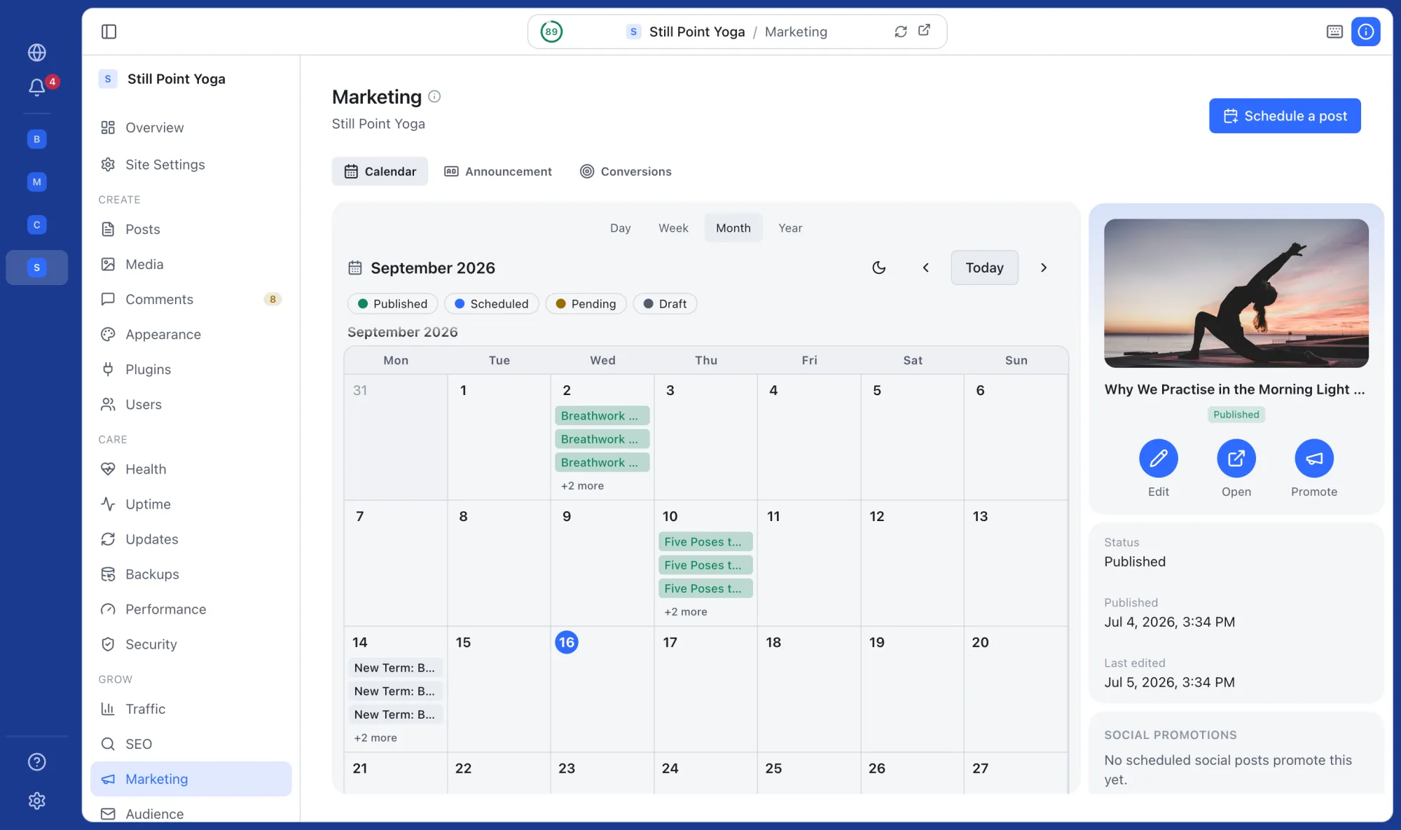Marketing — Apollo